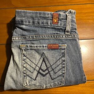 Seven low rise bootcut jeans